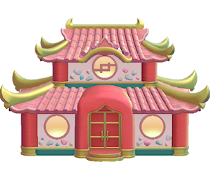 Pink Imperial house kit