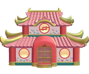 Pink Imperial house kit