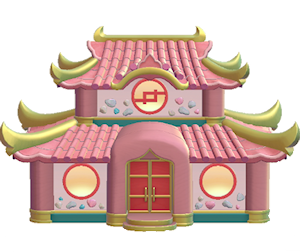 Pink Imperial house kit