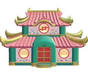 Aquamarine Imperial house kit