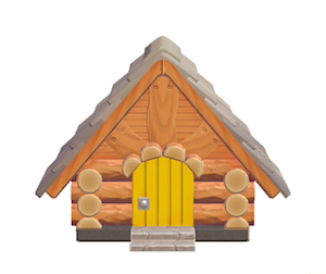 Beige Leaf cottage kit