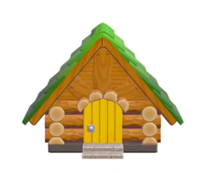 Orange Leaf cottage kit