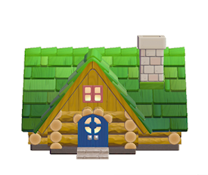 Yellow Leaf house kit