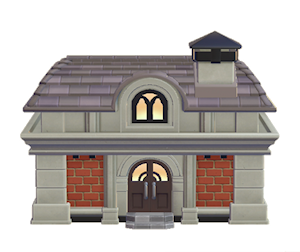 Beige Stone house kit