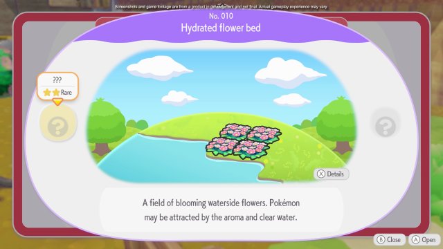 Habitat Dex in Pokémon Pokopia Image