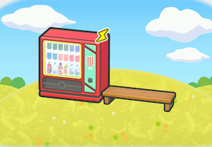 Vending machine break area