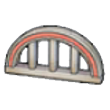 Arched fencing