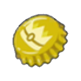 Gold Bottle Cap