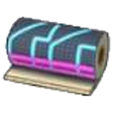 Neon flooring (wallpaper)