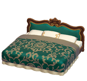None Antique bed