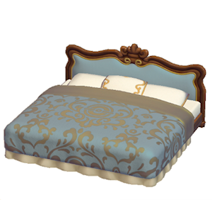 Gray Antique bed