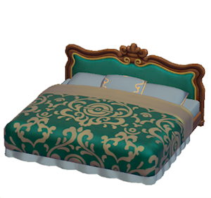 Gray Antique bed
