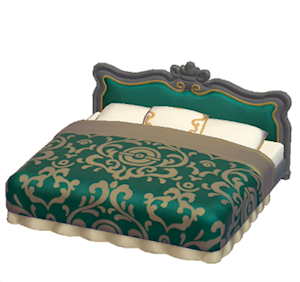 Black Antique bed