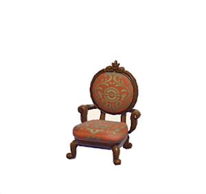Red Antique chair