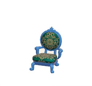 Blue Antique chair