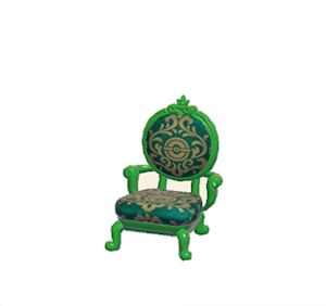 Green Antique chair
