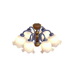 Navy Antique chandelier