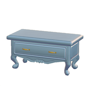Cyan Antique chest