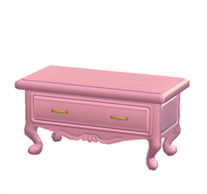 Pink Antique chest