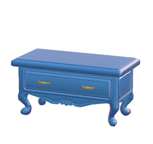 Blue Antique chest