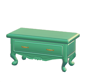 Aquamarine Antique chest