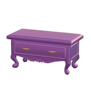Purple Antique chest