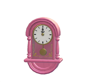 Rose Antique clock