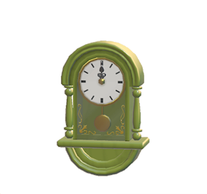 Lime Antique clock