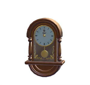 Cyan Antique clock