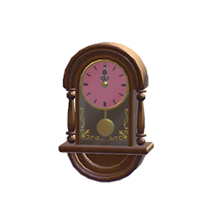 Rose Antique clock