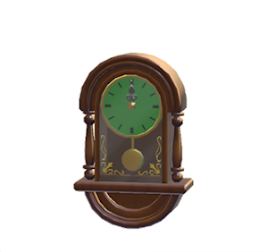 Yellow Antique clock