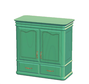 Aquamarine Antique closet
