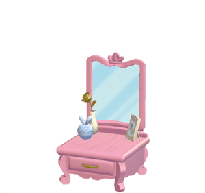 Pink Antique dresser