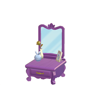 Purple Antique dresser