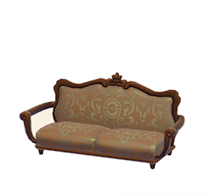 Brown Antique sofa