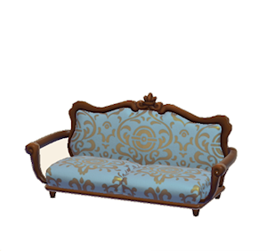 Cyan Antique sofa