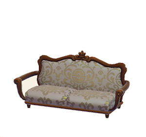Beige Antique sofa