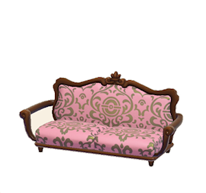 Pink Antique sofa