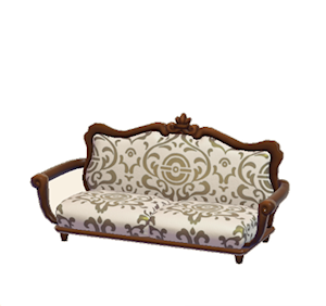 White Antique sofa