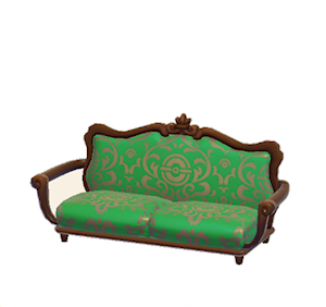 Green Antique sofa