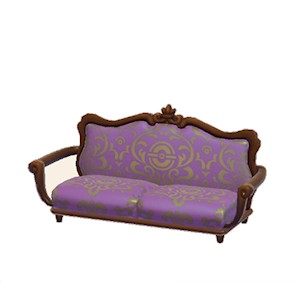 Purple Antique sofa