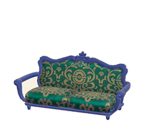 Navy Antique sofa