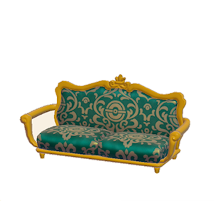 Yellow Antique sofa