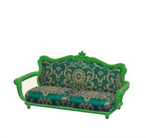 Green Antique sofa