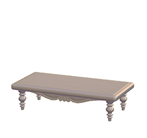 Beige Antique table