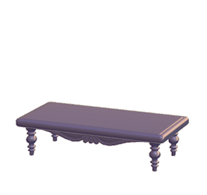 Plum Antique table