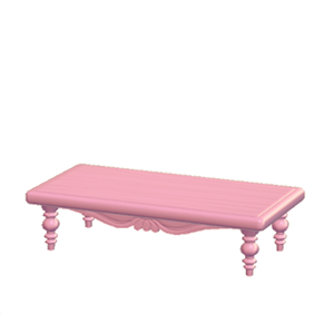 Pink Antique table