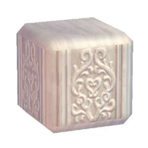 White Antique wall (middle)