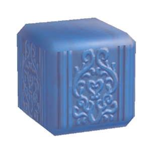 Blue Antique wall (middle)