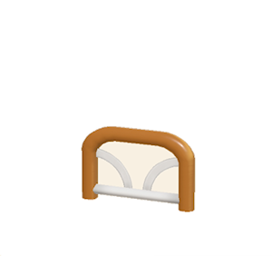 Brown Arched barrier
